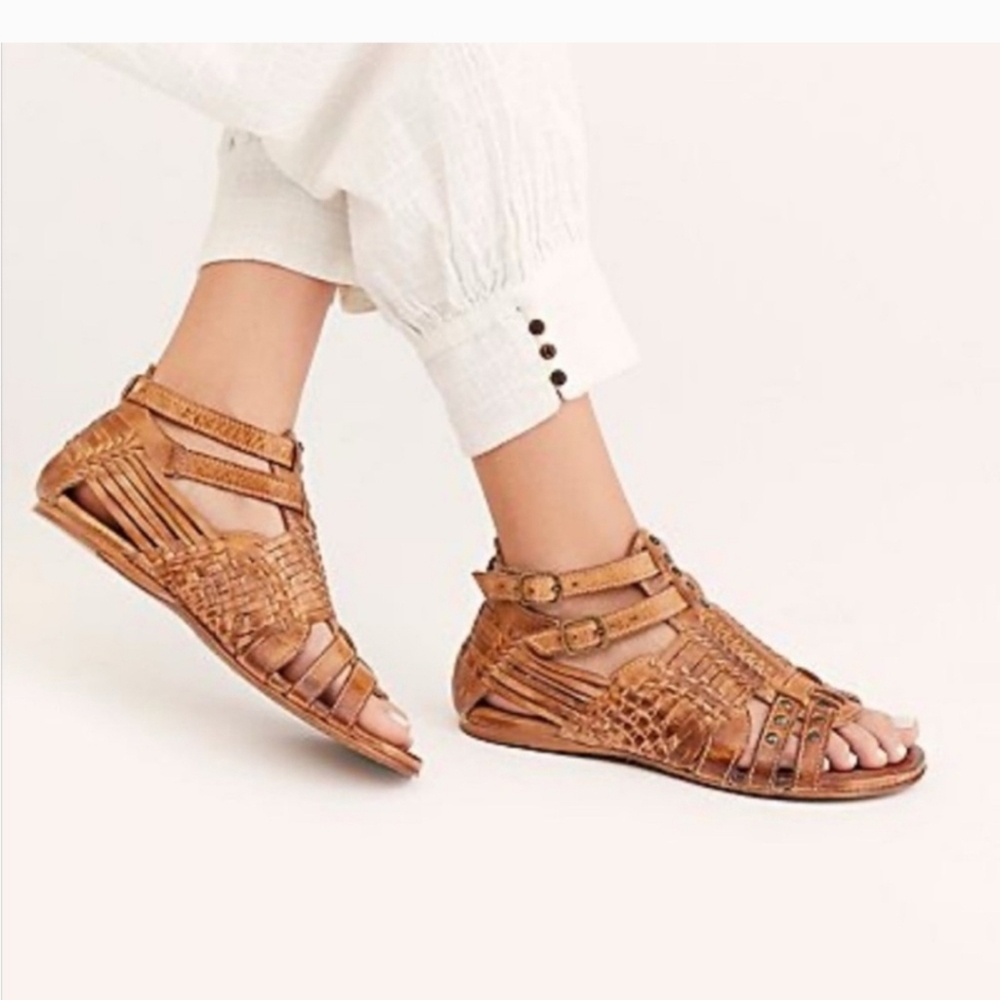 Bed Stu Claire Strappy Sandals Sz 8